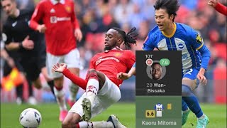 Aaron Wan-Bissaka Making Kaoru Mitoma Look Like a joke! 😱