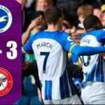 Brighton vs Brentford (3-3) All Goals Results and Extended Highlights, Mitoma Goal