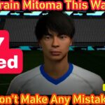 How to train Mitoma in efootball 2023 | Showtime Mitoma training | Upgrade Mitoma in efootball 2023