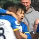 Kaoru Mitoma Goal Cip vs Brentford ( 2 – 2 )