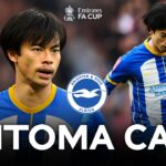 Kaoru Mitoma | Player Cam | Brighton 0-0 (6-7 PENS) Manchester United | Emirates FA Cup 22-23