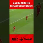 Kaoru Mitoma Show The Magic of Dribbling #short #shortvideos #epl #arsenal #transfernews