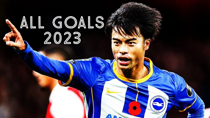 Kaoru Mitoma has been superb this season. All goals 2023