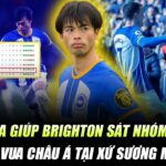 MITOMA BÙNG NỔ, ĐƯA BRIGHTON SÁT NHÓM DỰ CHAMPIONS LEAGUE: VỊ VUA CHÂU Á TẠI XỨ SƯƠNG MÙ