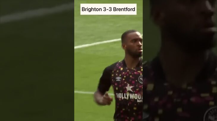 Mitoma Japanese star man of the match 🔥 | #brighton 3-3 #brentford | Matchweek 29 #shorts