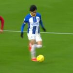 Mitoma send Trent Alexander Arnold packing  #mitoma #footballskills #brighton