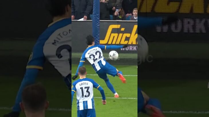 Mitoma’s SUBLIME goal vs Liverpool #shorts #kaorumitoma #mitoma #brighton