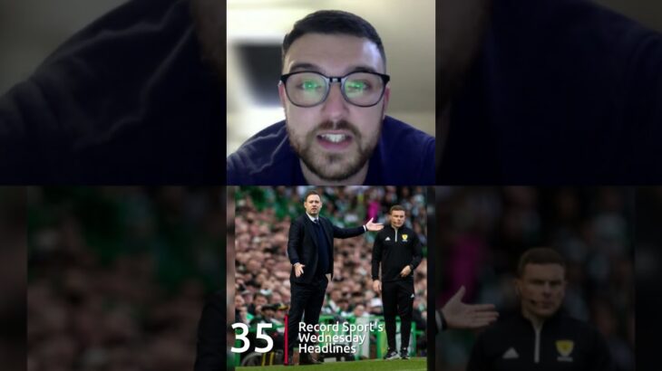 Scottish Football in 60 seconds – Rangers ‘rough luck’, Mitoma Celtic link, oil protesters #shorts