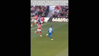 TUSUKAN TAJAM MITOMA NYARIS BERBUAH GOL | NOTTINGHAM FOREST 3-1 BRIGHTON