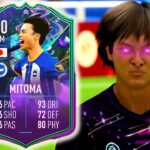 UPGRADED 90 FANTASY FUT MITOMA PLAYER REVIEW! FIFA 23 ULTIMATE TEAM