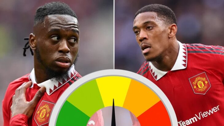 Wan-Bissaka wins terrific battle with Mitoma but Martial offers very little