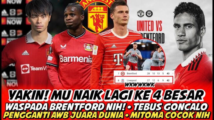 YAKIN 4 BESAR💪PENGGANTI AWB JUARA DUNIA🔥MITOMA NIH🤩IPUL BOBROK🤣WASPADA BRENTFORD🔴 GGMU SELALU