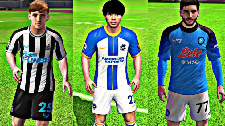 relese new face mitoma,kvaratkhelia,gordon 100% work db laosiji & clever #fifa16 #facepack #viral