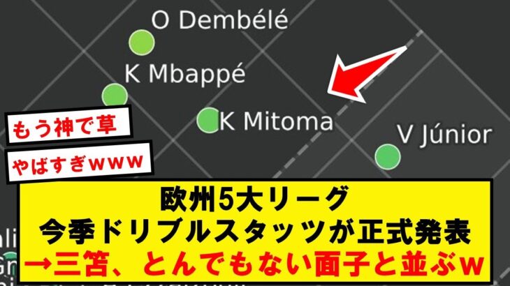 【異次元】三笘薫さん、うっかり史上最高クラスのドリブラーに仲間入りしてしまうwwwwww