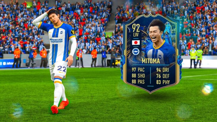 92 TOTS Mitoma Is The BEST Free Card EVER!