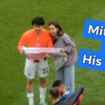 Brighton players’ families including Mitoma and his wife thank Brighton fans 三笘薫の結婚相手 剱持クリア