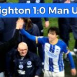 Brighton vs Manchester United post match Mitoma cam 三笘薫 ブライトン vs マンチェスター・ユナイテッド