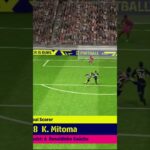 Crazy Top corner shot from Mitoma  🔥