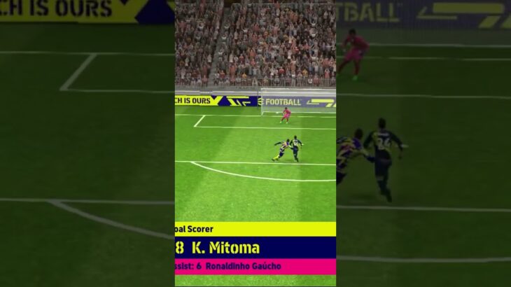 Crazy Top corner shot from Mitoma  🔥