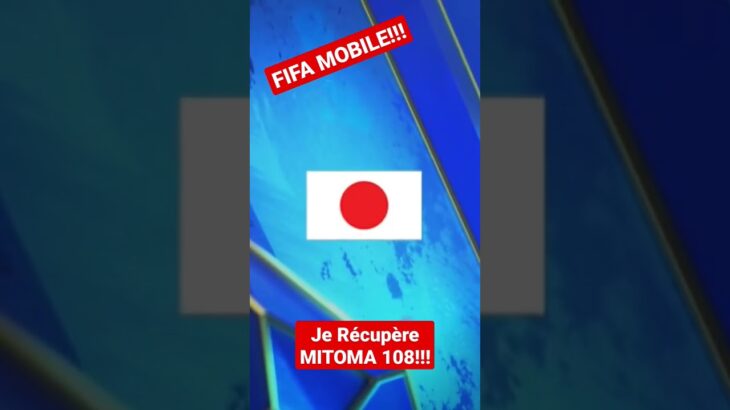 Difficulté NIV 4 Je Récupère MITOMA sur FIFA MOBILE 23 épisode 69 #shorts
