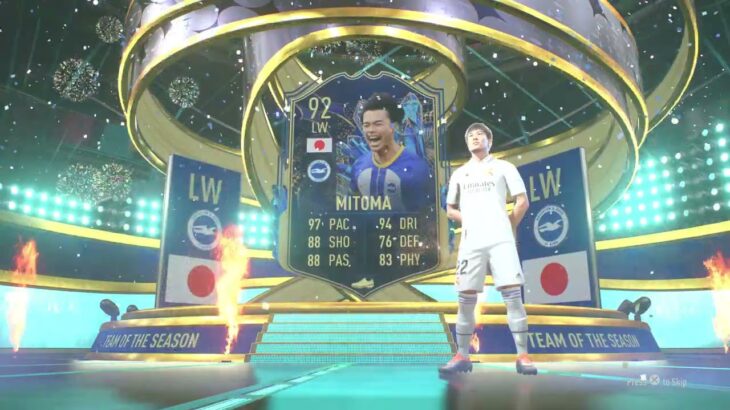 FIFA 23 TOTS KAORU MITOMA PS54KHDR