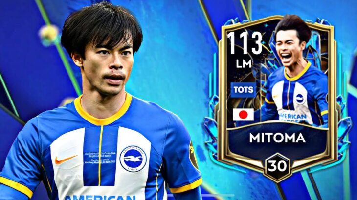 FREE MAX RATED MITOMA GAMEPLAY REVIEW FIFA MOBILE TOTS 23