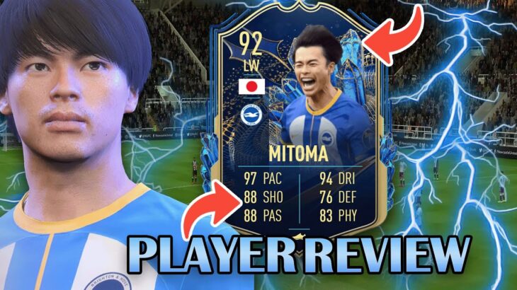 IS HE WORTH IT? 92 KAORU MITOMA TOTS PLAYER REVIEW – FIFA 23 ULTIMATE TEAM