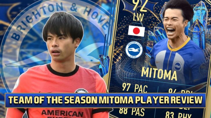 IS IT WORTH GRINDING FOR TEAM OF THE SEASON KAORU MITOMA | FIFA 23 PLAYER REVIEW