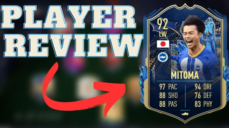 IS TOTS 92 MITOMA WORTH THE GRIND ??? Player Review on Fifa 23