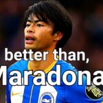 Is Mitoma better than Maradona?