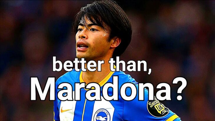 Is Mitoma better than Maradona?