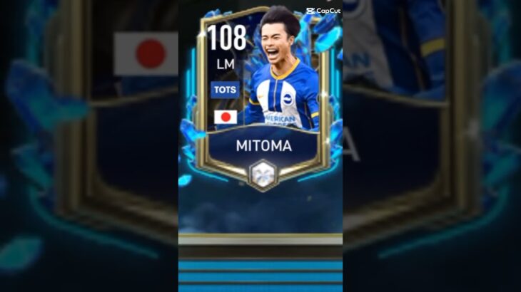 Kaoru Mitoma Tots fifa mobile card