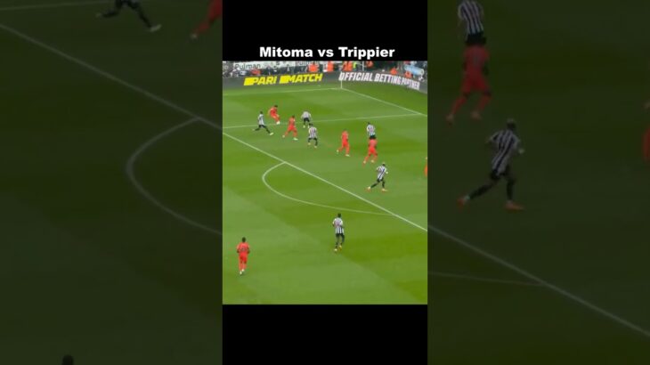 Kaoru Mitoma vs Kieran Trippier #battle #mitoma #trippier #like #subscribe