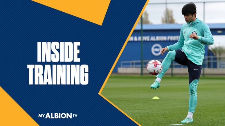 Mitoma & Buonanotte On Target! 🎯 | Brighton’s Inside Training