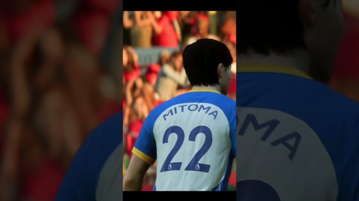 Mitoma Goal Strike #fifa23 #shorts