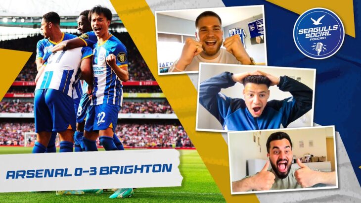 Mitoma Madness As Arsenal Bottle The Title | Arsenal 0-3 Brighton | SEAGULLS SOCIAL – S3 – EP.42