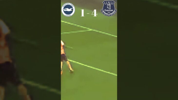 Mitoma Scored again I Brighton vs Everton 1-4 #shorts #premierleague