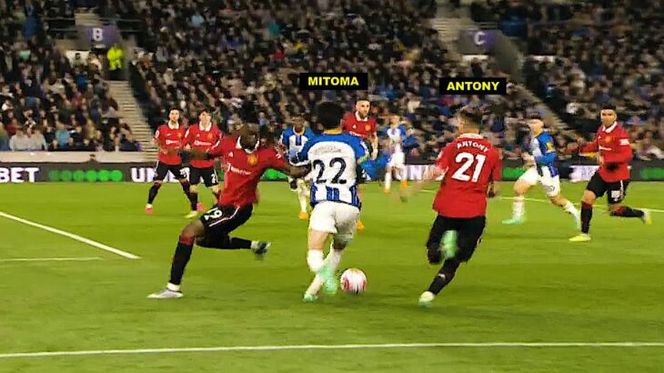 Mitoma is a Dribbling Monster ! Show “Antony” Who Is Worth 100M$