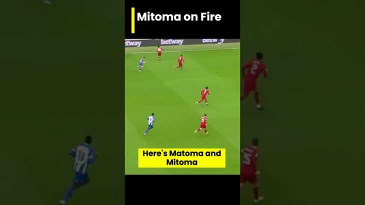 Mitoma is on 🔥! #Matoma #Football #Run #CutbackAwareness #Shorts