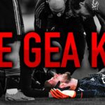 Mitoma knocks out David De Gea after a save with his FACE  ● (04/05/2023) ● 4K