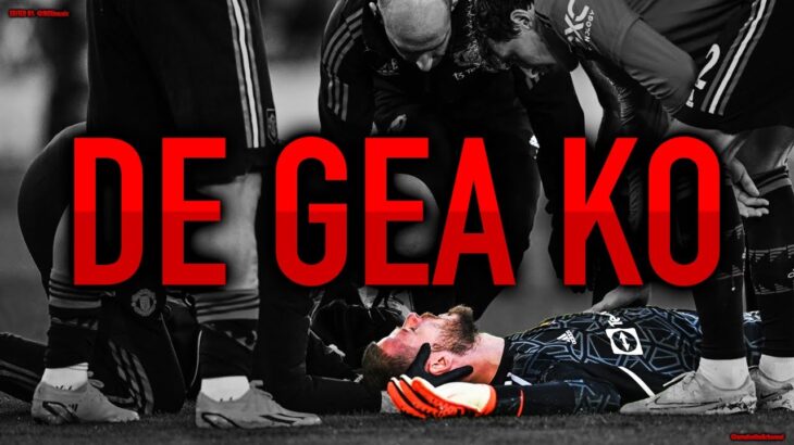 Mitoma knocks out David De Gea after a save with his FACE  ● (04/05/2023) ● 4K