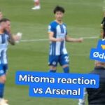 Mitoma pleased following Brighton 3:0 win against Arsenal at Emirates stadium 三笘薫 アーセナル vs ブライトン