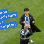 Mitoma post match cam vs Southampton: We’re all going on a European tour 三笘薫 ブライトン vsサウサンプトン