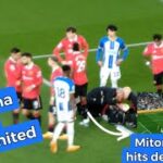 Mitoma vs Man United 三笘薫 ブライトン vs マンチェスター・ユナイテッド