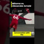 Mitoma vs. Alexander Arnold #soccer #football #mitoma #wambasaka #alexander #Shorts