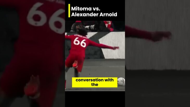 Mitoma vs. Alexander Arnold #soccer #football #mitoma #wambasaka #alexander #Shorts