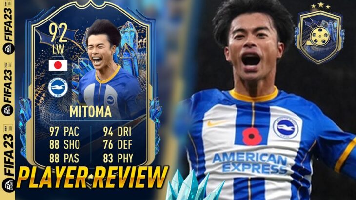 NO HAGA A MAXIMIN!! 92 KAORU MITOMA TOTS OBJETIVOS EQUIPO DE LA TEMPORADA FIFA 23