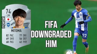 POV: FIFA turned mitoma into a monster……