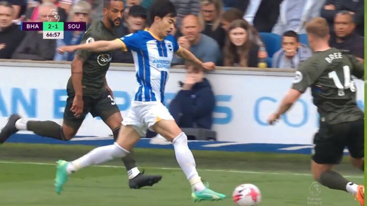 kaoru Mitoma Played DECENT vs Southampton