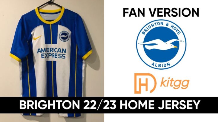 Brighton Home Jersey 22/23 (Kitgg) MITOMA #22 – Fan Version REVIEW